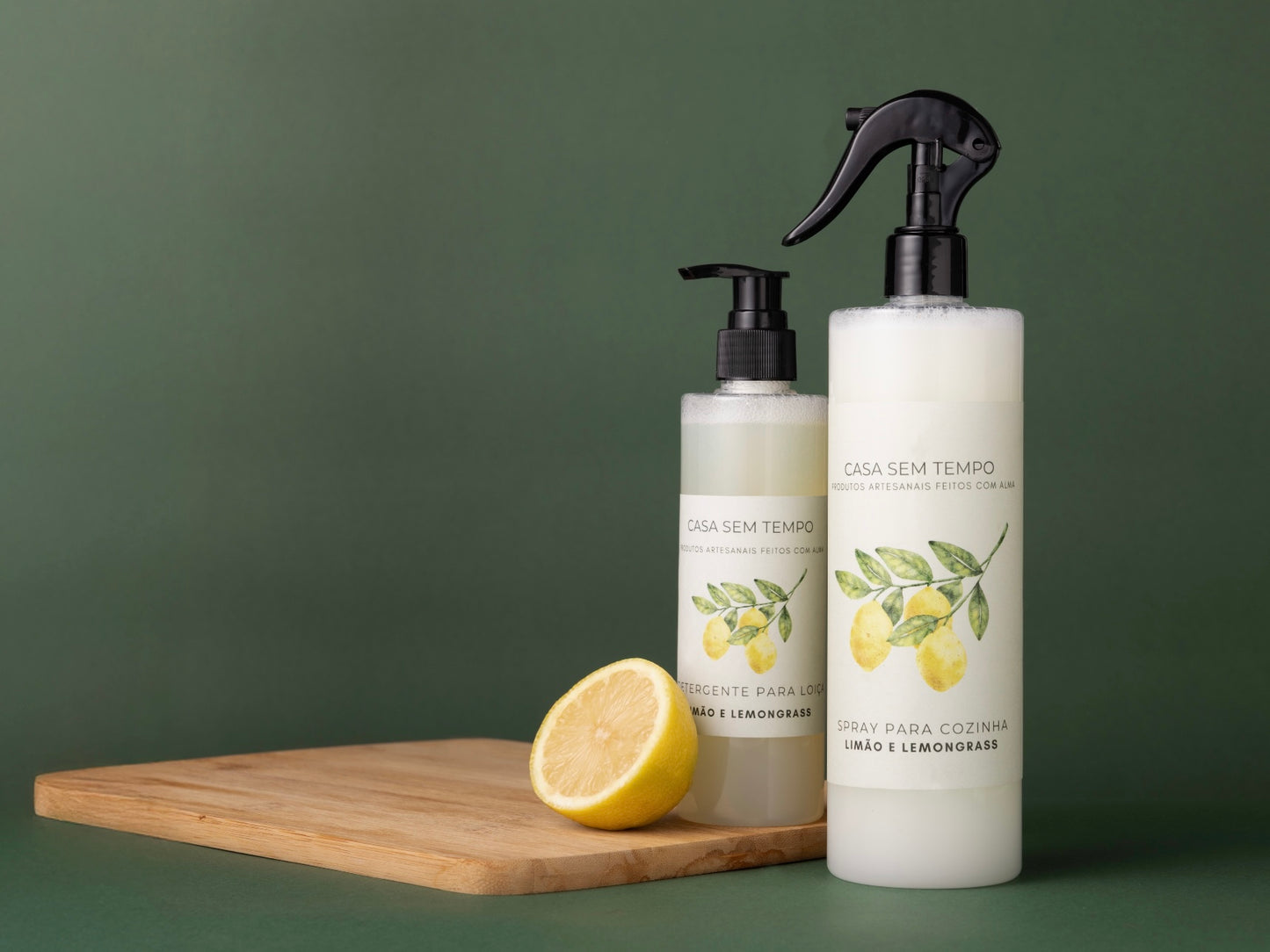 DETERGENTE PARA LOIÇA Limão e Lemongrass (500ml)