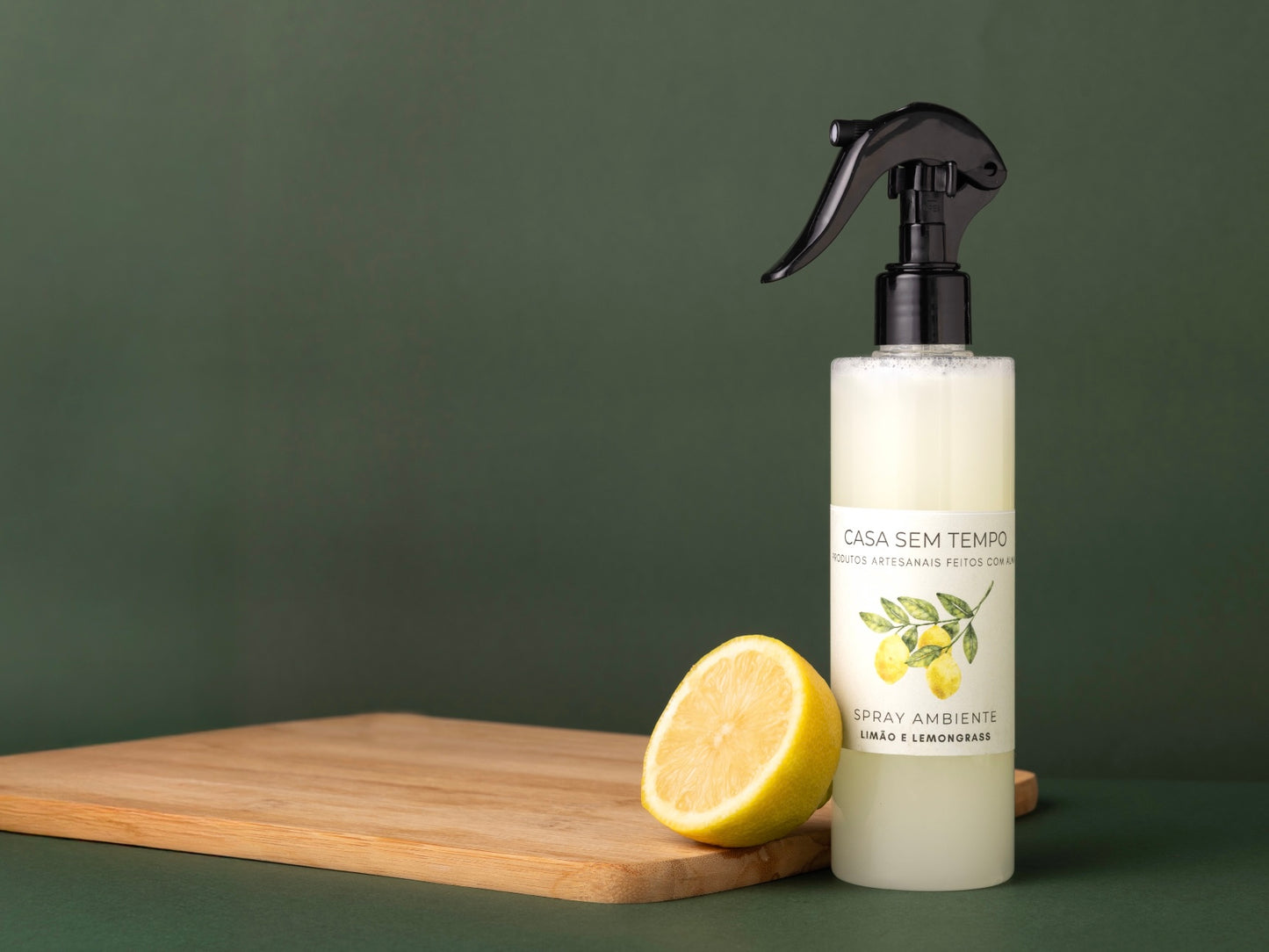 SPRAY PARA AMBIENTE Limão e Lemongrass (500ml)