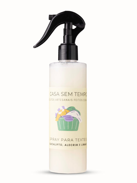 SPRAY PARA TÊXTEIS Eucalipto, Alecrim e Limão (500ml)