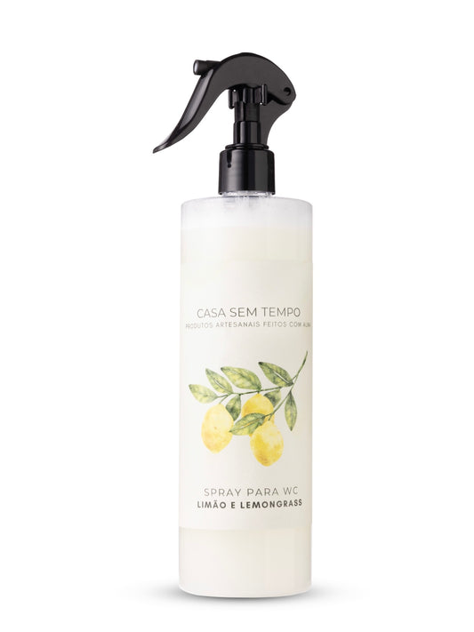 SPRAY PARA WC Limão e Lemongrass (500ml)