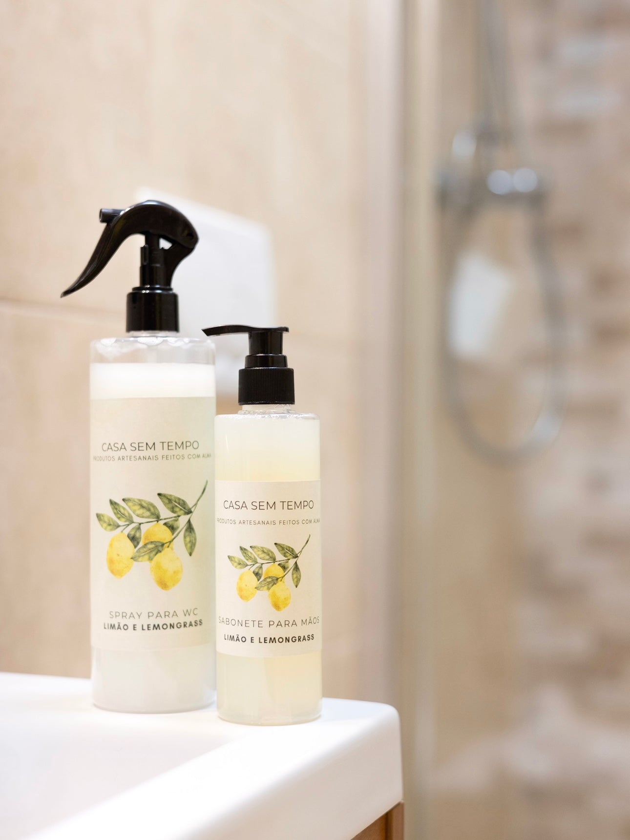 SPRAY PARA WC Limão e Lemongrass (500ml)